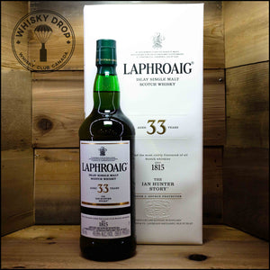 Laphroaig 33 year Old 'Ian Hunter' Storybook 3 - Whisky Drop