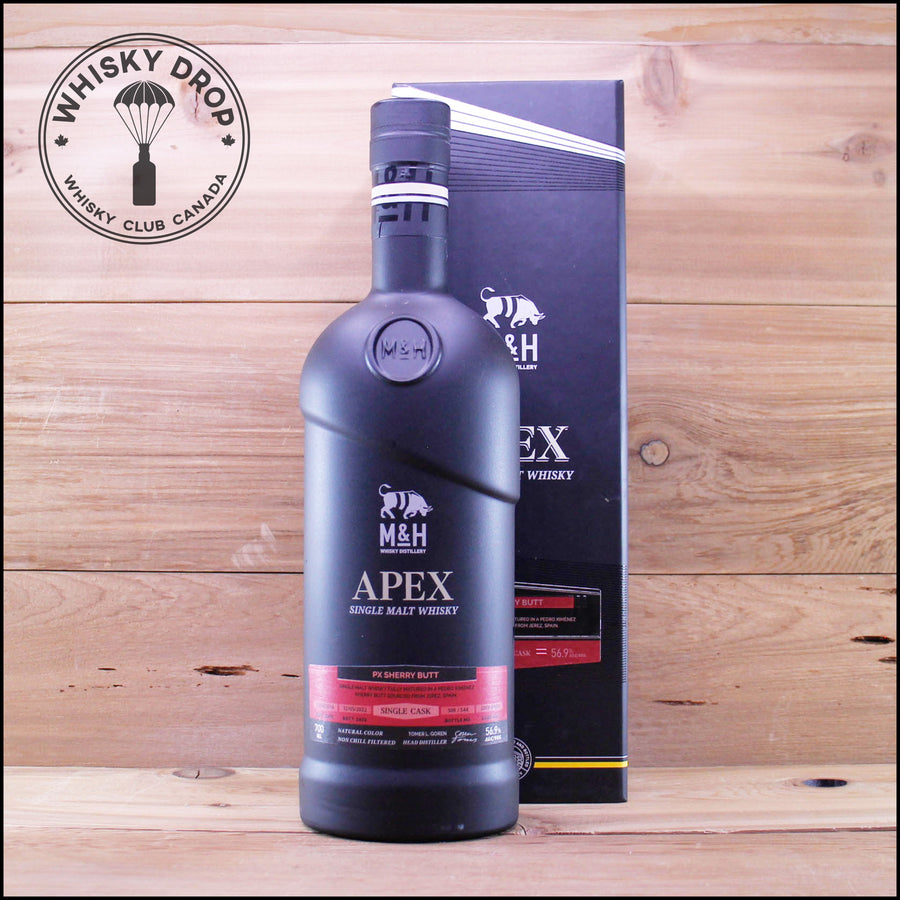 M&H Apex PX Sherry Single Cask - Whisky Drop