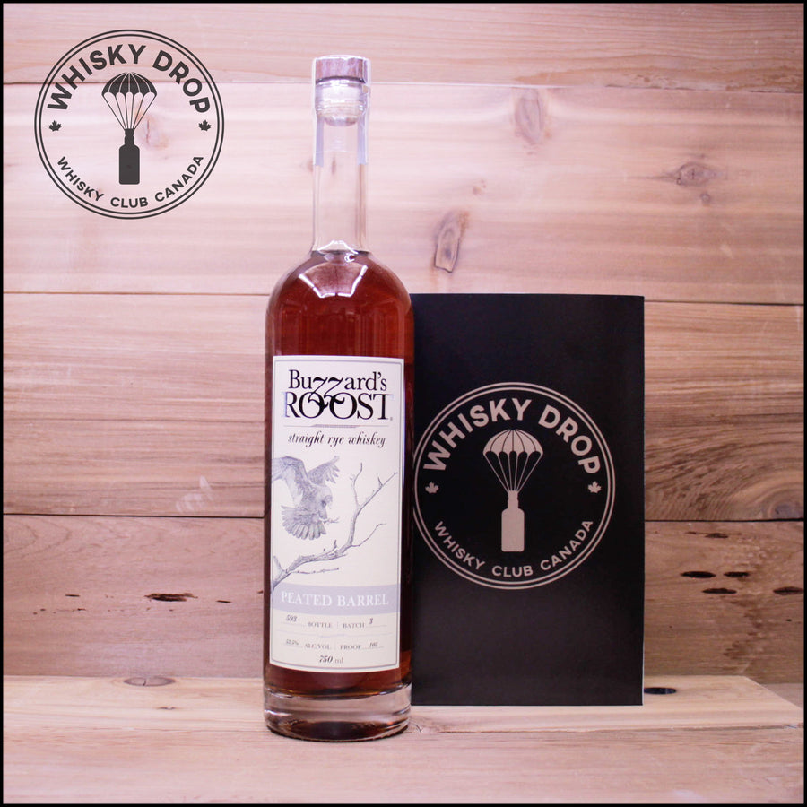 Buzzards Roost Peated Barrel Rye Whiskey