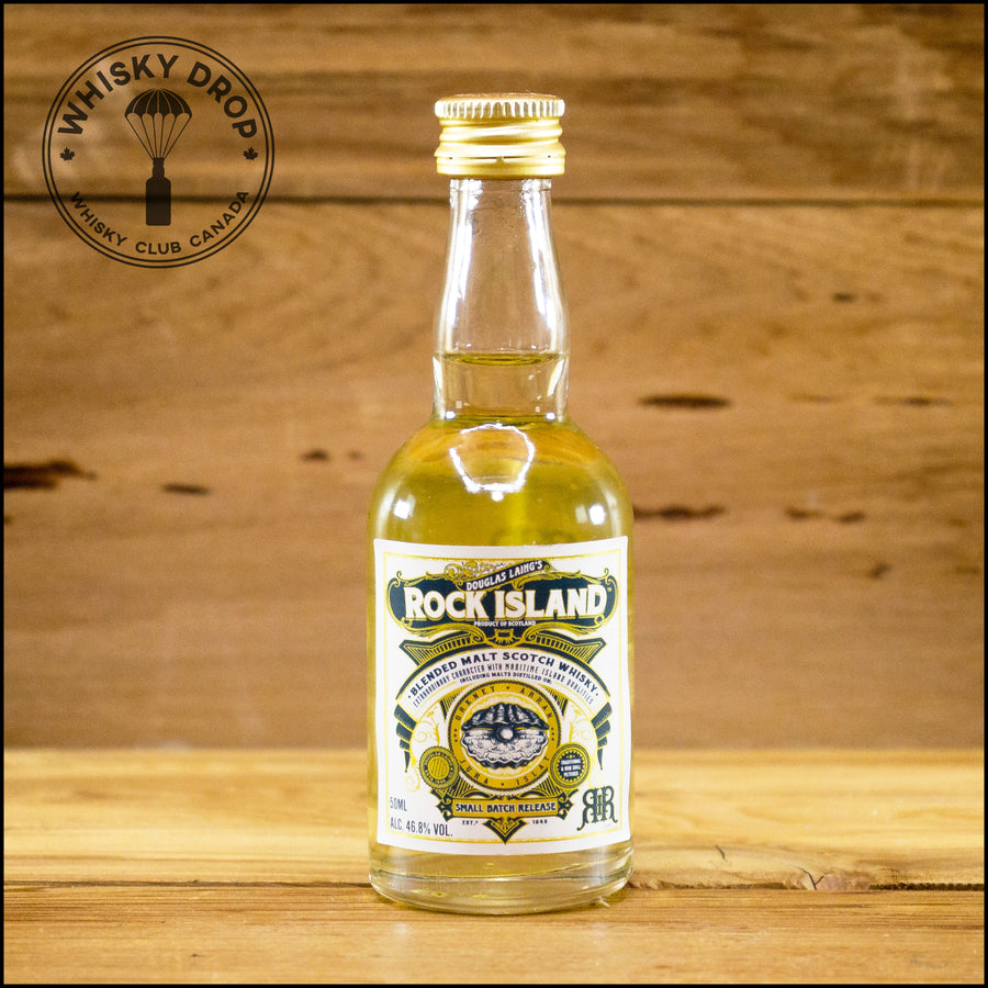 Rock Island Blended Malt Mini 50ml - Whisky Drop