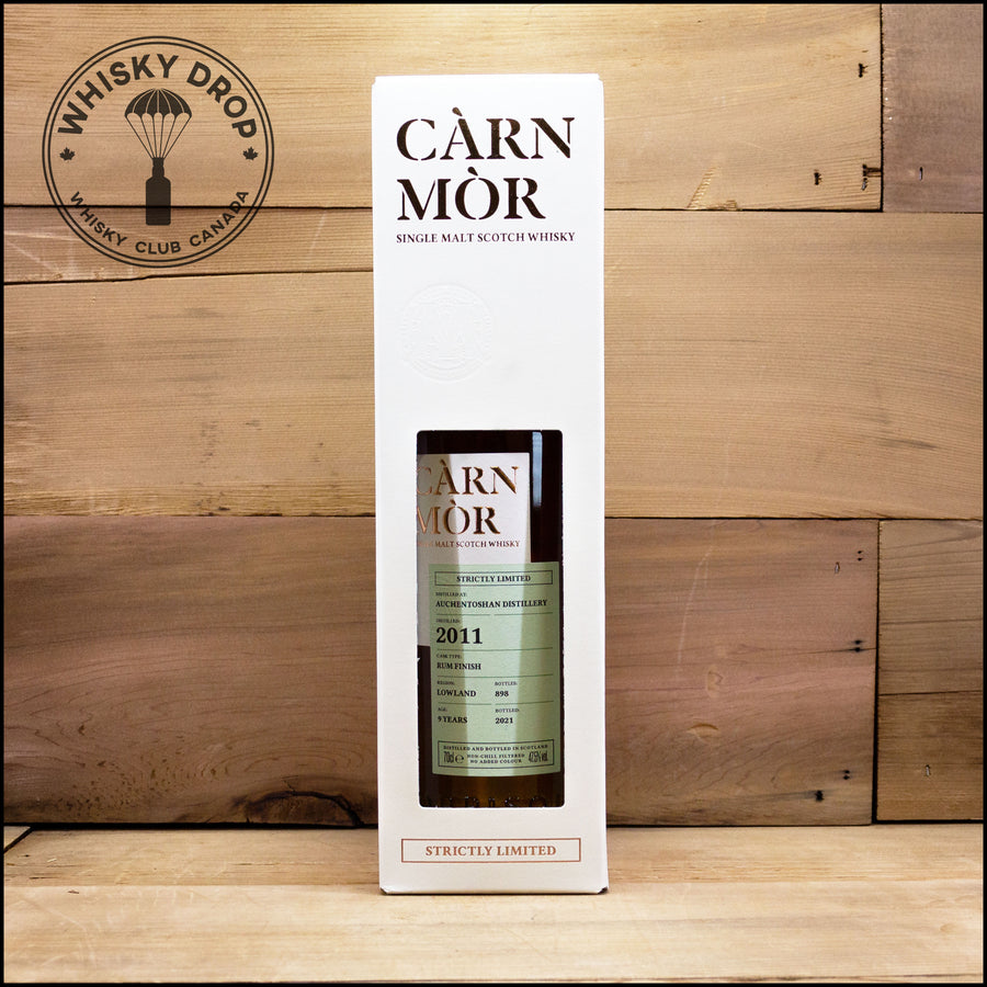 Càrn Mòr Strictly Limited Auchentoshan 9 Year Old Rum Cask - Whisky Drop