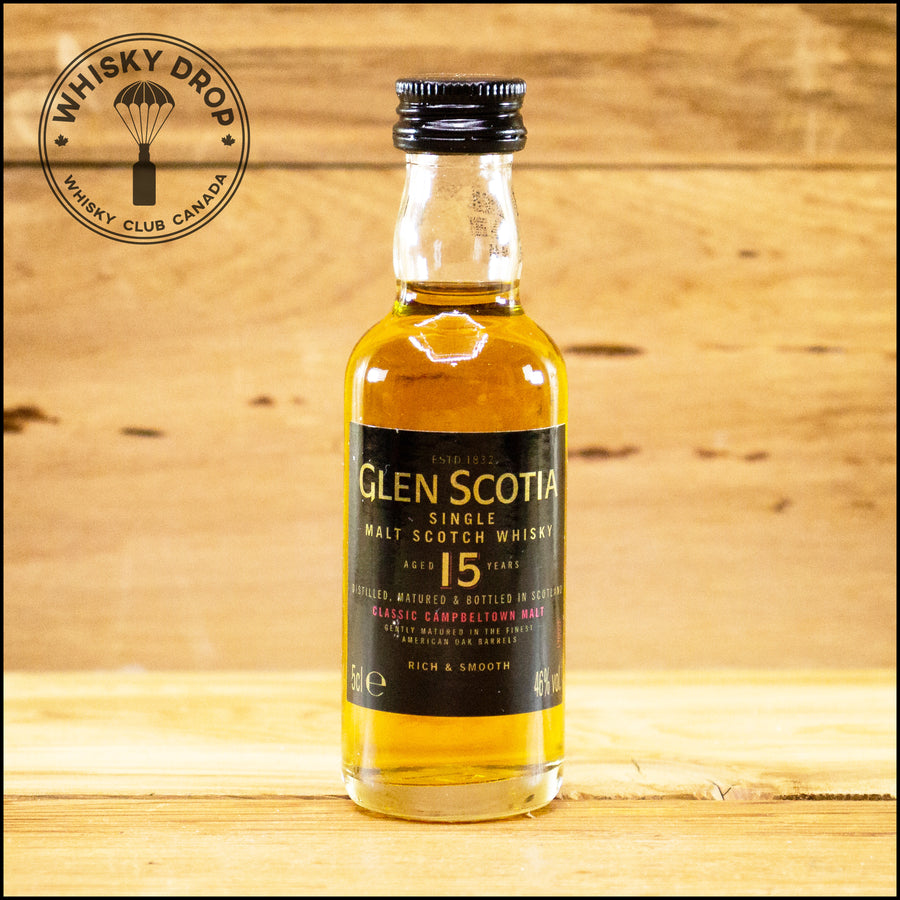 Glen Scotia 15 Year Old 50ML - Whisky Drop
