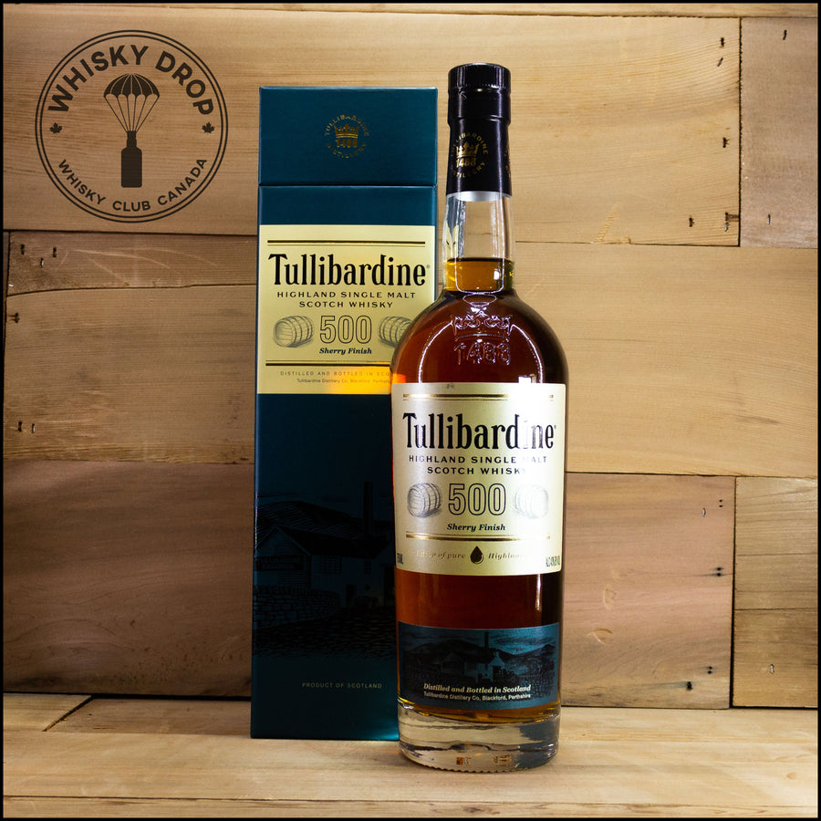 Tullibardine 500 Sherry - Whisky Drop
