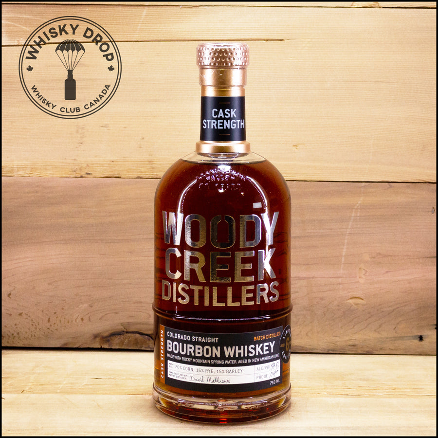 Woody Creek Bourbon Cask Strength - Whisky Drop