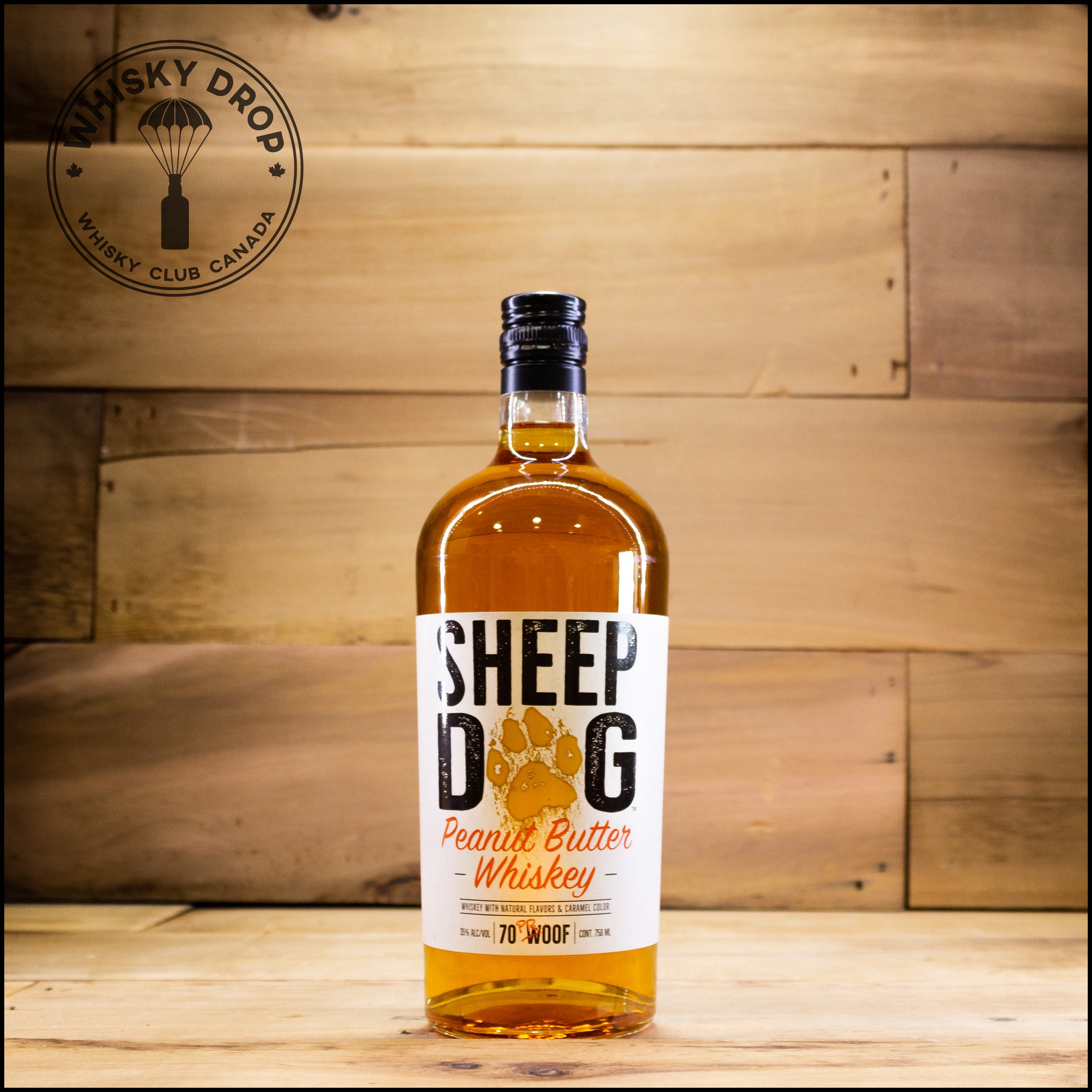 Sheep Dog Peanut Butter Whiskey Whisky Drop